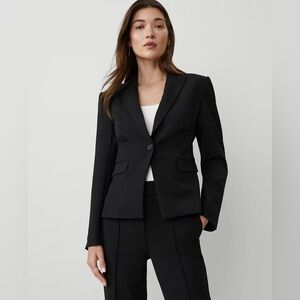 Anne Taylor Black Suit jacket and pants